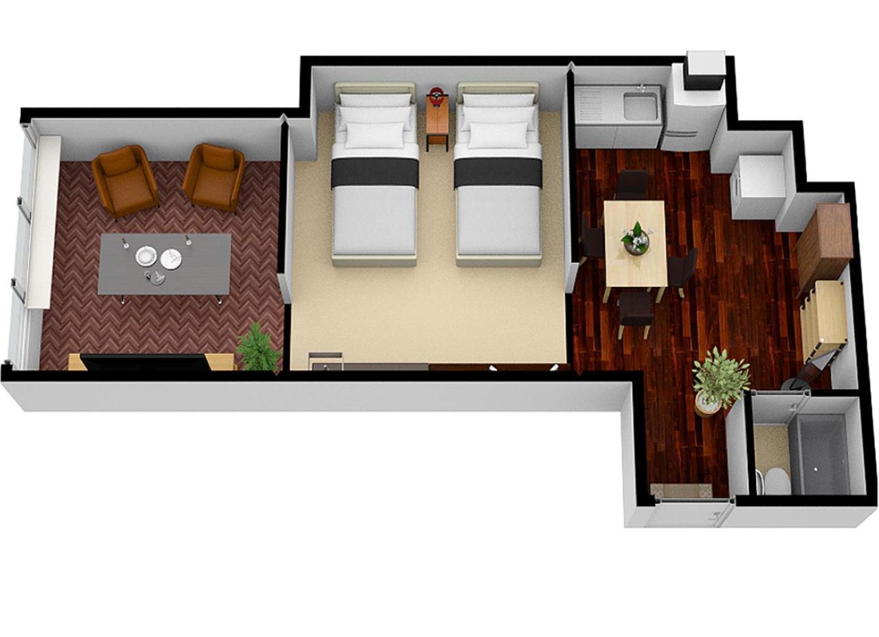 R&Run Kyoto Serviced Apartment & Suites Buitenkant foto